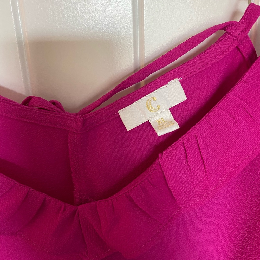BRAND NEW Ruffled Tank - Picture 2 of 3